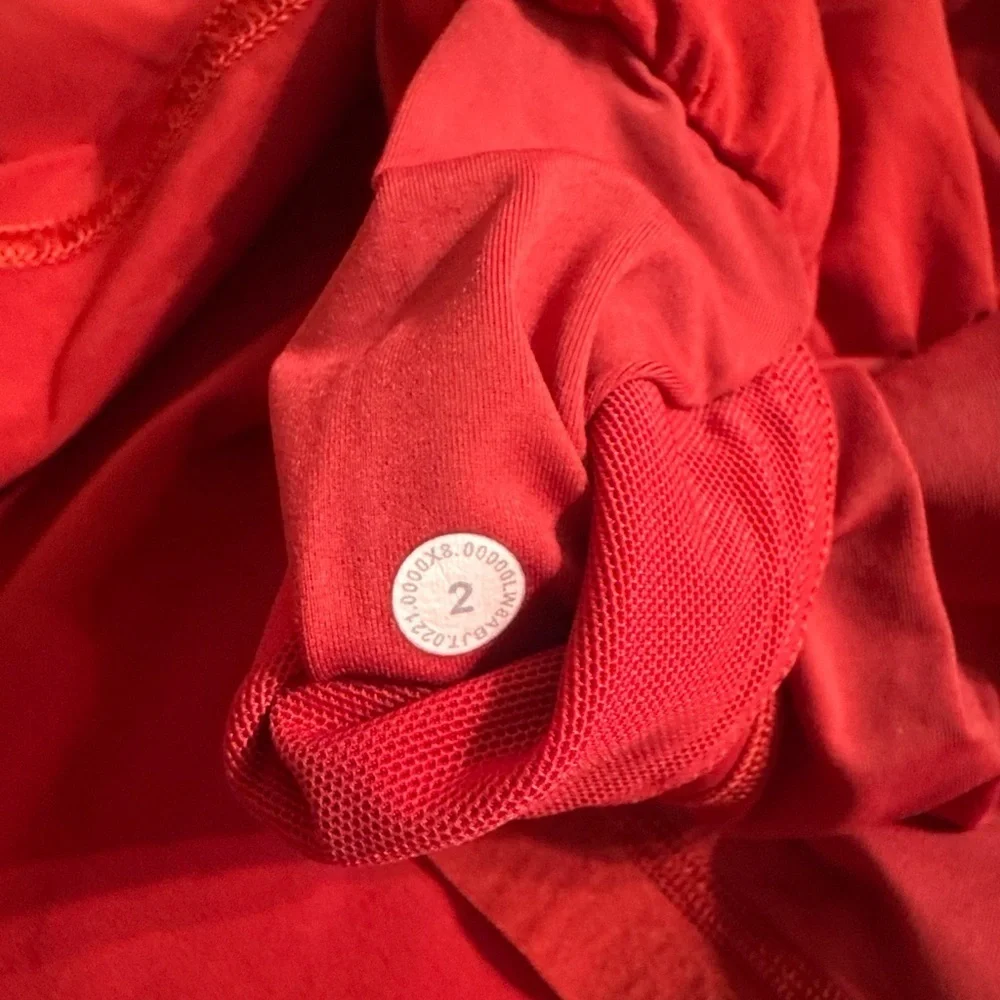 Lululemon Red Court Rival Skirt